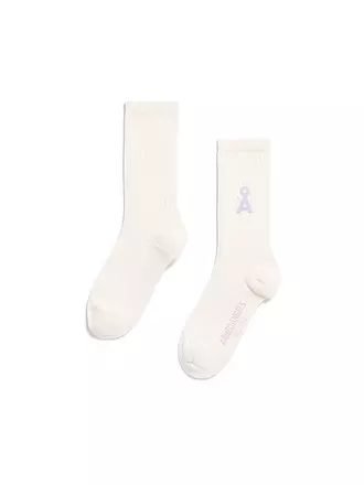 ARMEDANGELS | Socken SAAMUS BOLD oatmilk lavender | 